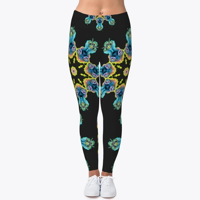 12 Pointed Sloth Star Yoga Pants