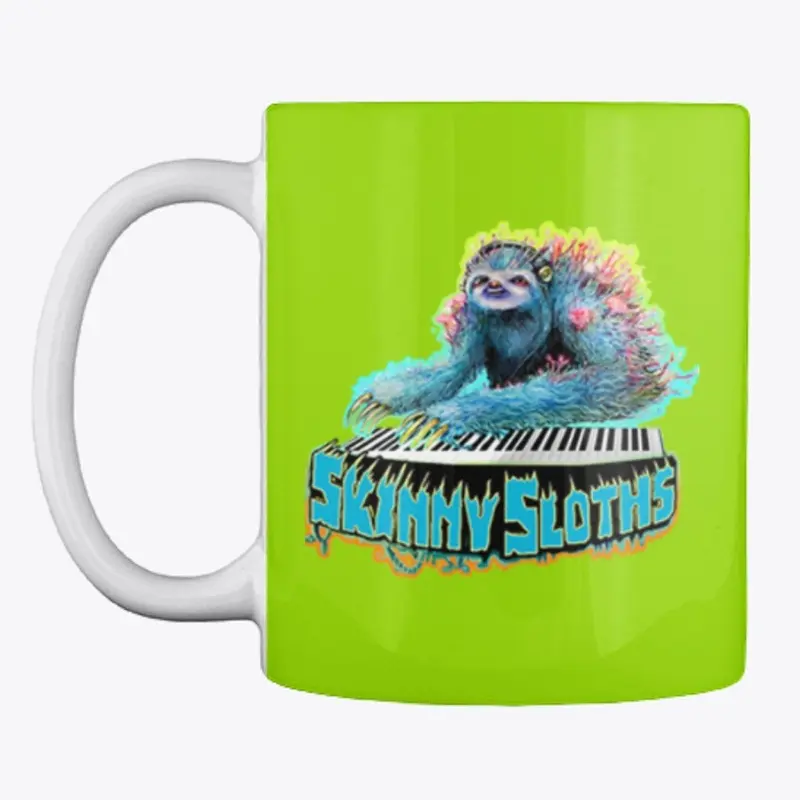 Lime Green Logo Mug